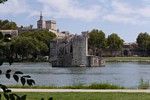 Avignon, Brcke vom Campingplatz