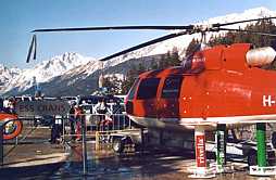 Crans-Montana: Hubschrauber als Aprs-Bar