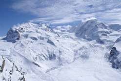 Zermatt, Monte Rosa und Liskamm