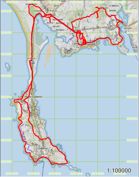 Radtouren - Carnac und Quiberon