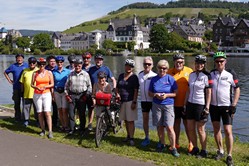 Radgruppe Skiclub Bingen, Mosel 2017