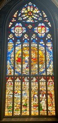 Wallonie 2026, Fenster der Kathedrale von Li�ge/L�ttich