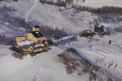 Montgenvre/Sestriere, Berghtte Tana della Volpe von la Motta