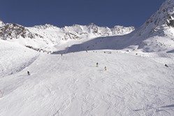 Hochgurgl, Rote 30 an der Schermerbahn