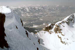 Nebelhorn - Gipfelblick nach Norden