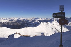 Serre Chevalier, Pic de l'Yret, letzte Fahrt