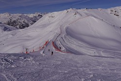 Vars/Risoul, Liaison Stations Saluces/Col de Valbelle