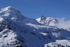 Mont Blanc vom kleinen Matterhorn